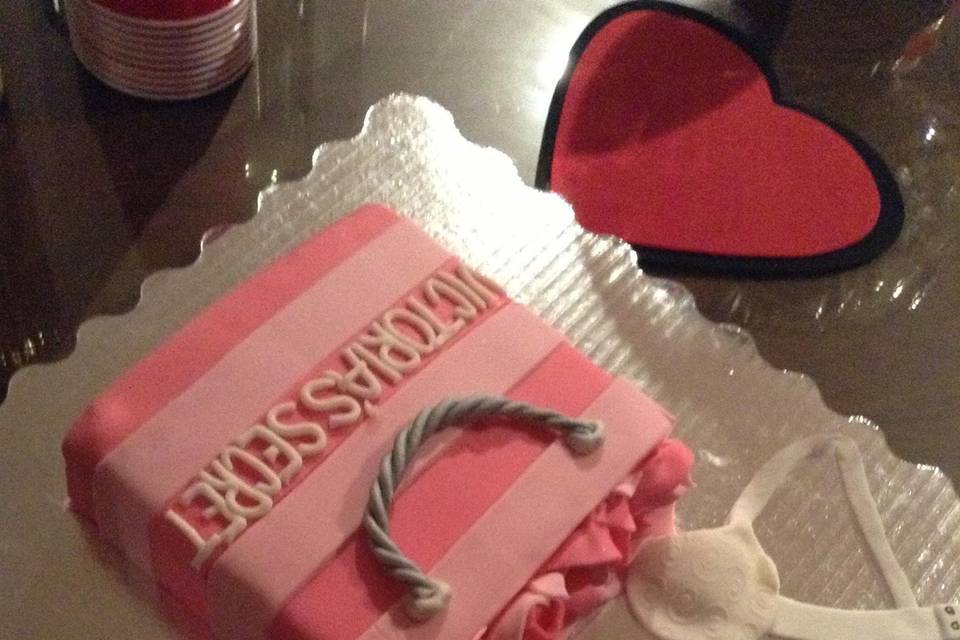 Pastel fondant Victoria Secret