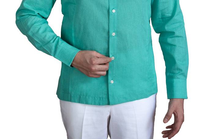 Guayabera sin bordado