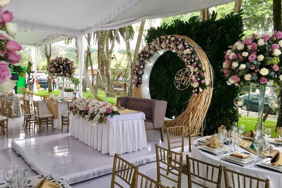 Espacio para celebraciones nupciales