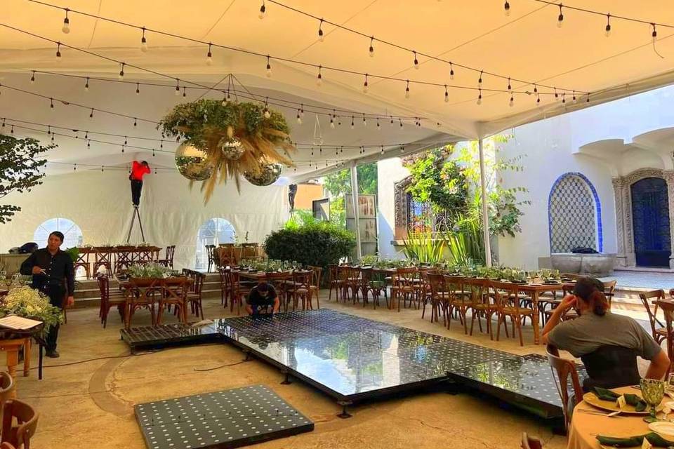 Espacio para celebraciones nupciales