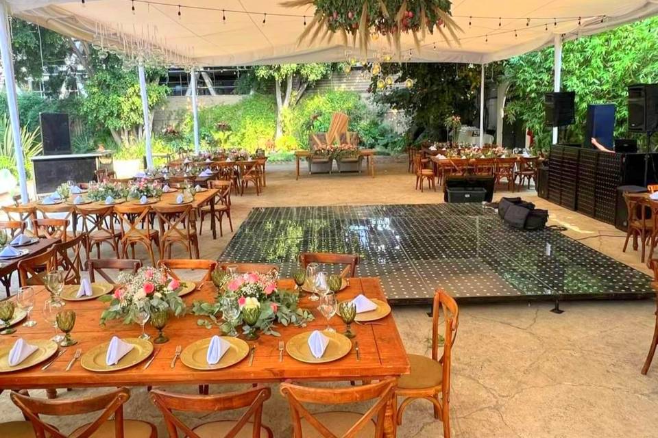 Espacio para celebraciones nupciales