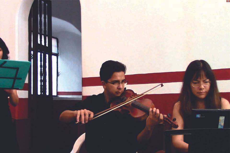 Misa piano, violín y soprano