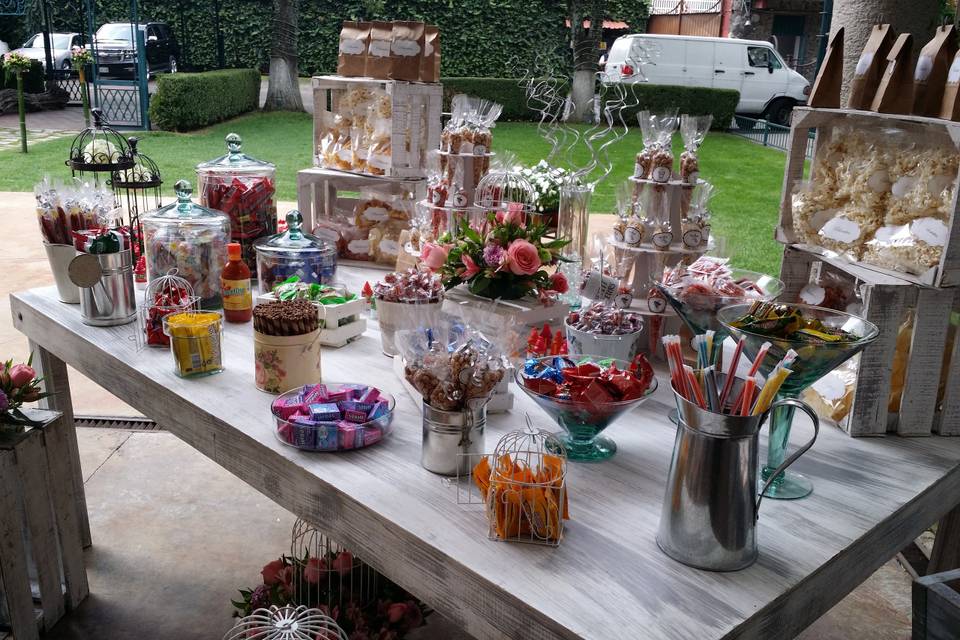 Mesa de dulces