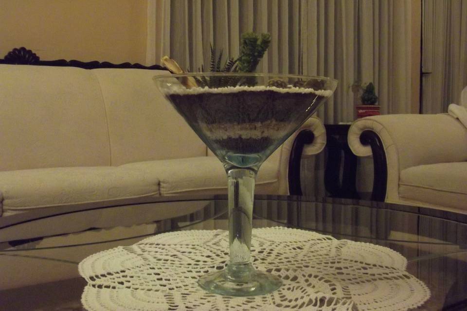 Terrario copa martini