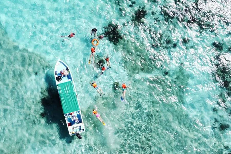 Snorkel en Mahahual