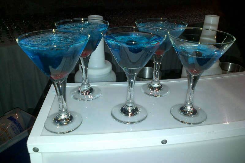 Martinis para sus invitados