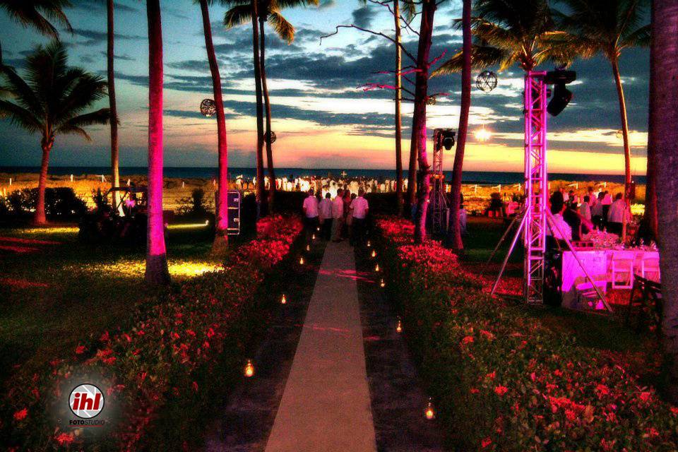 Boda en la playa