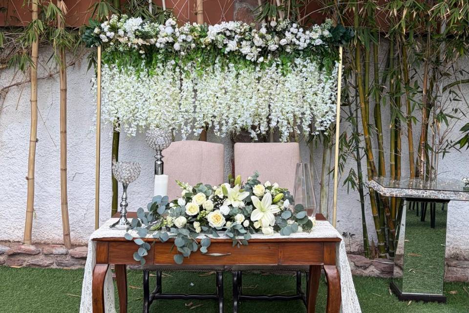 Mesa de novios