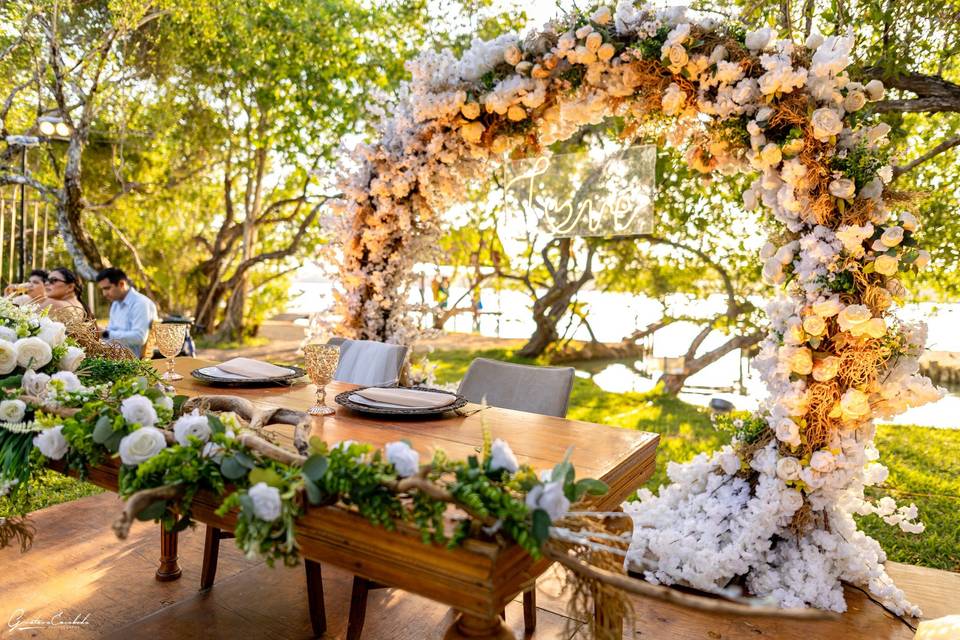 Mesa de novios