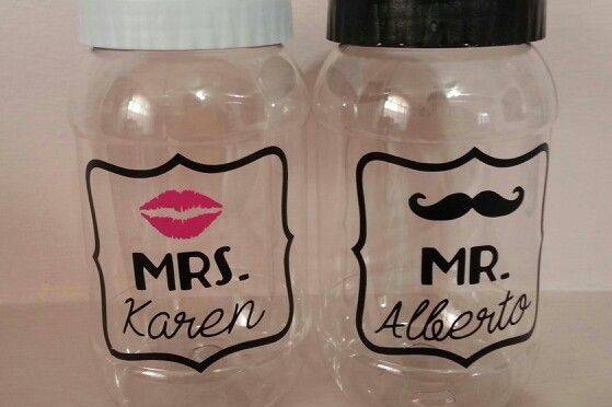 De ahora en adelante ¡esposos!