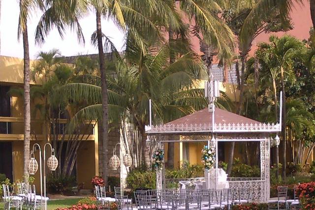 Hermosa boda civil