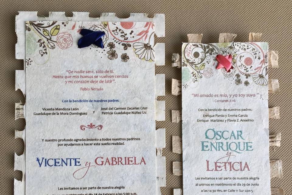 Invitaciones de boda