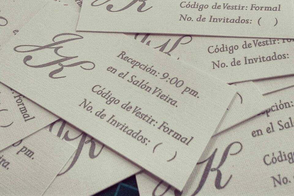 Invitaciones de boda