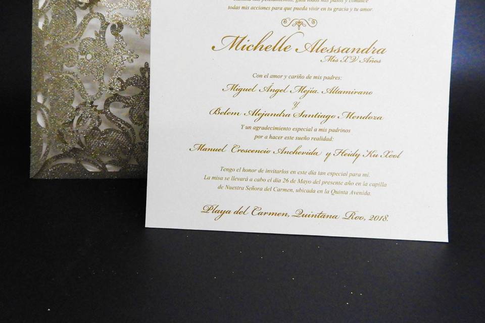 Invitación de boda