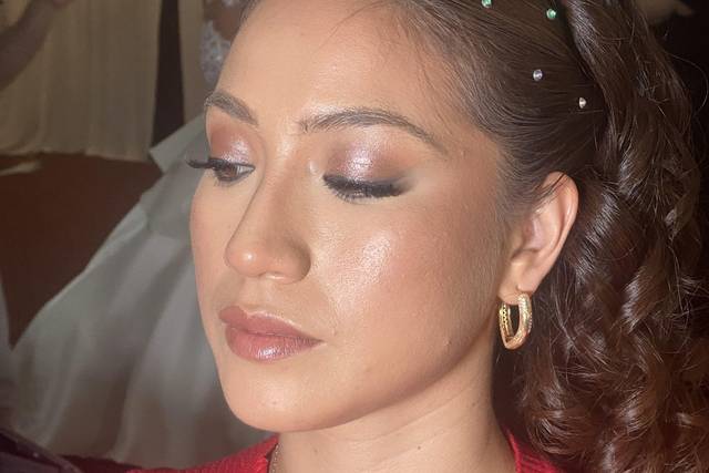 Maquillaje soft cobre