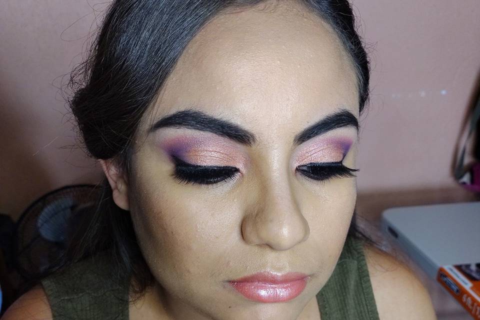 Maquillaje sesión casual novia