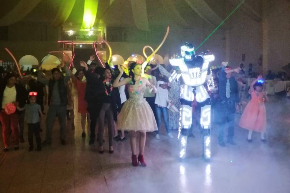 Robot led