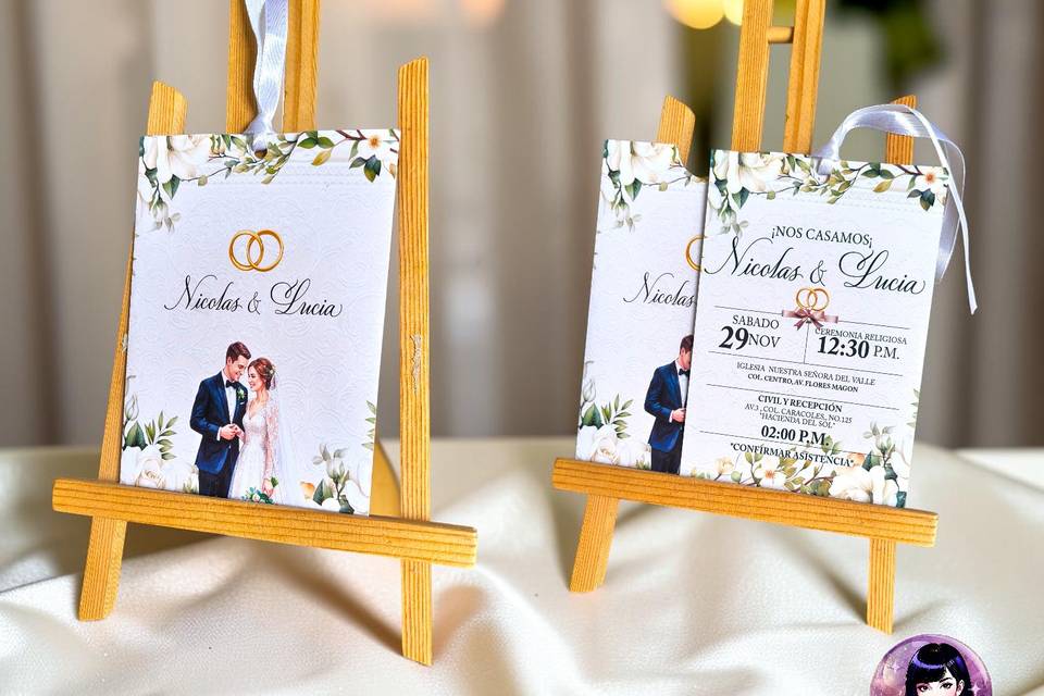 Sobre invitacion $275 (docena)