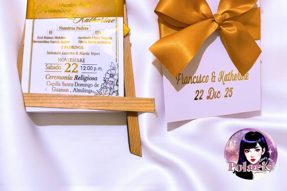 Invitacion foil