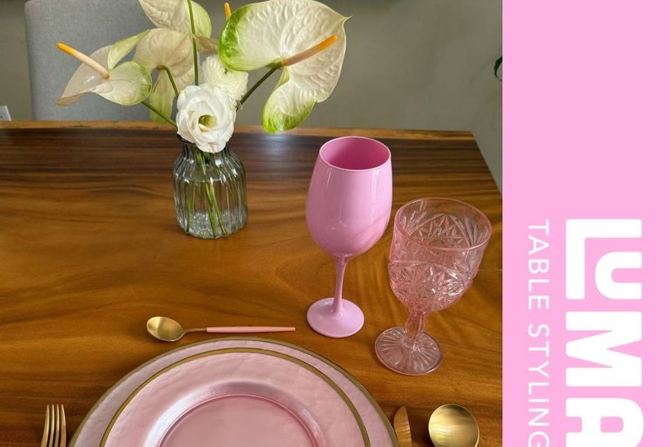 Set rosa