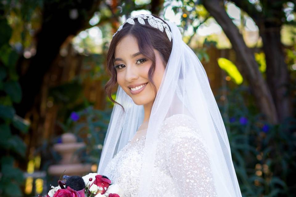 Novia elegante