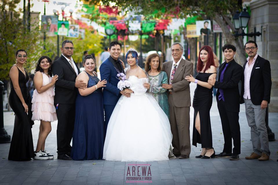 Familia Luisa y Damian