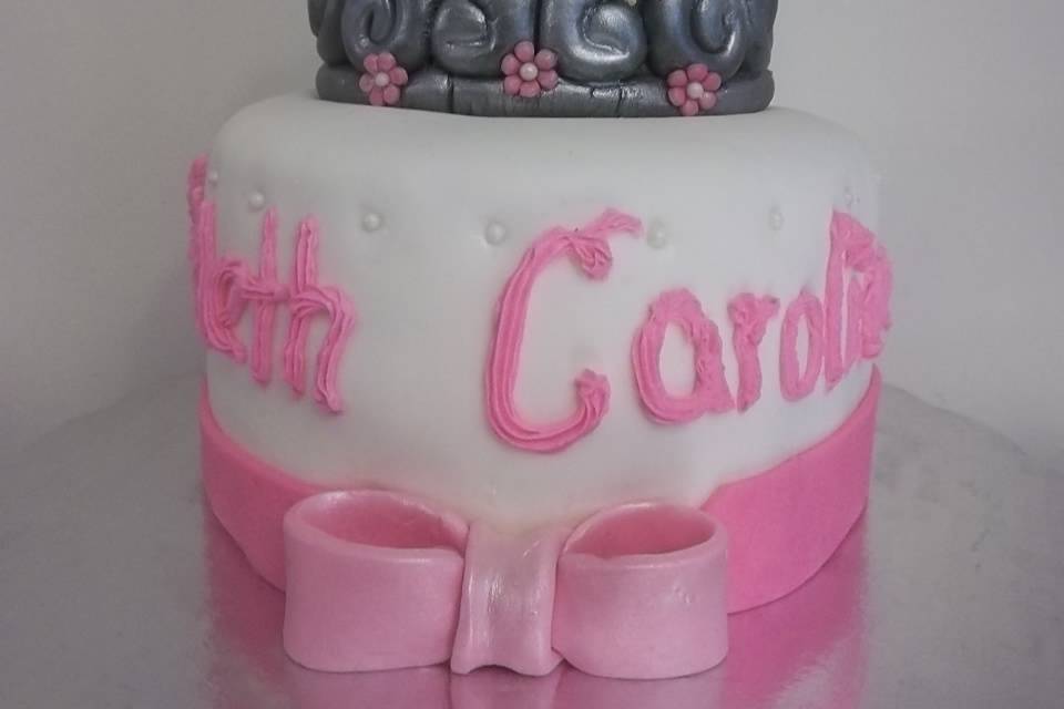 Corona de fondant