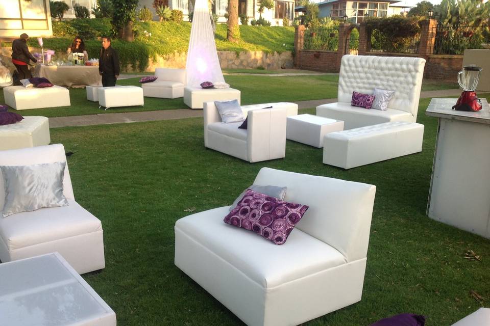 Lounge en jardín