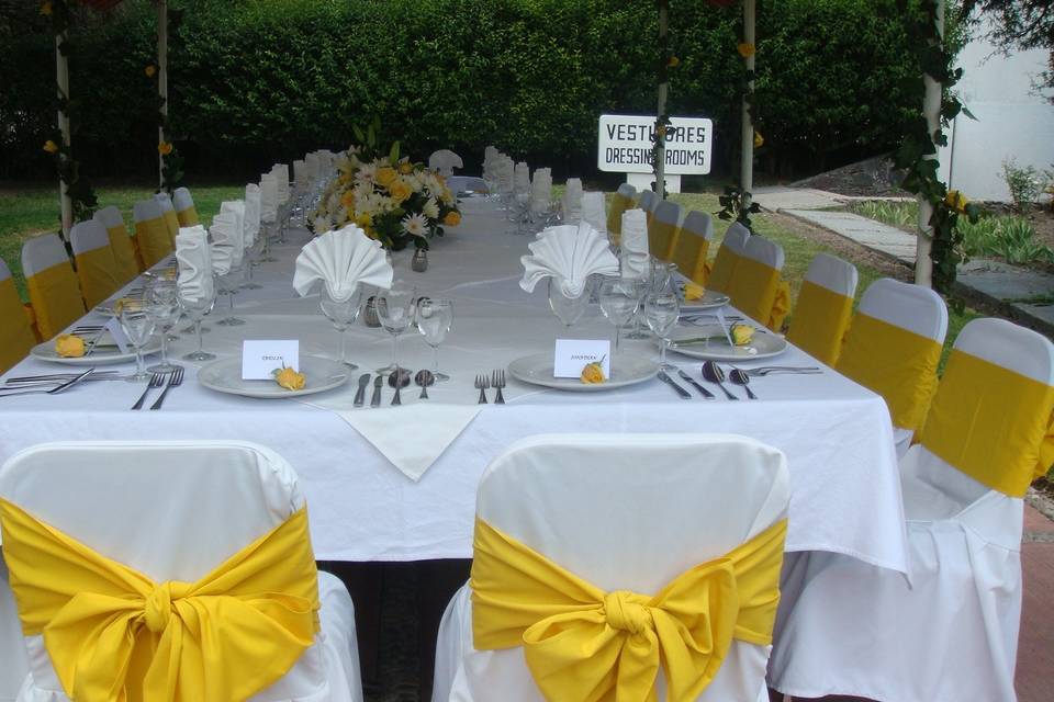 Eventos en el jardín