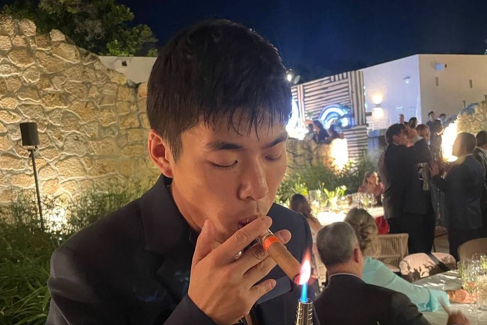 Fumando puro