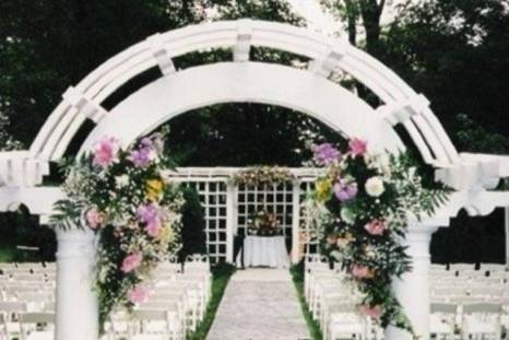 Decoración lugar de boda