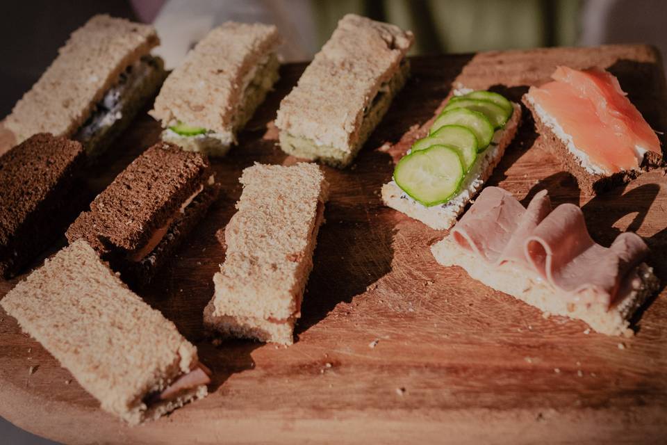 Finger sandwiches a elegir
