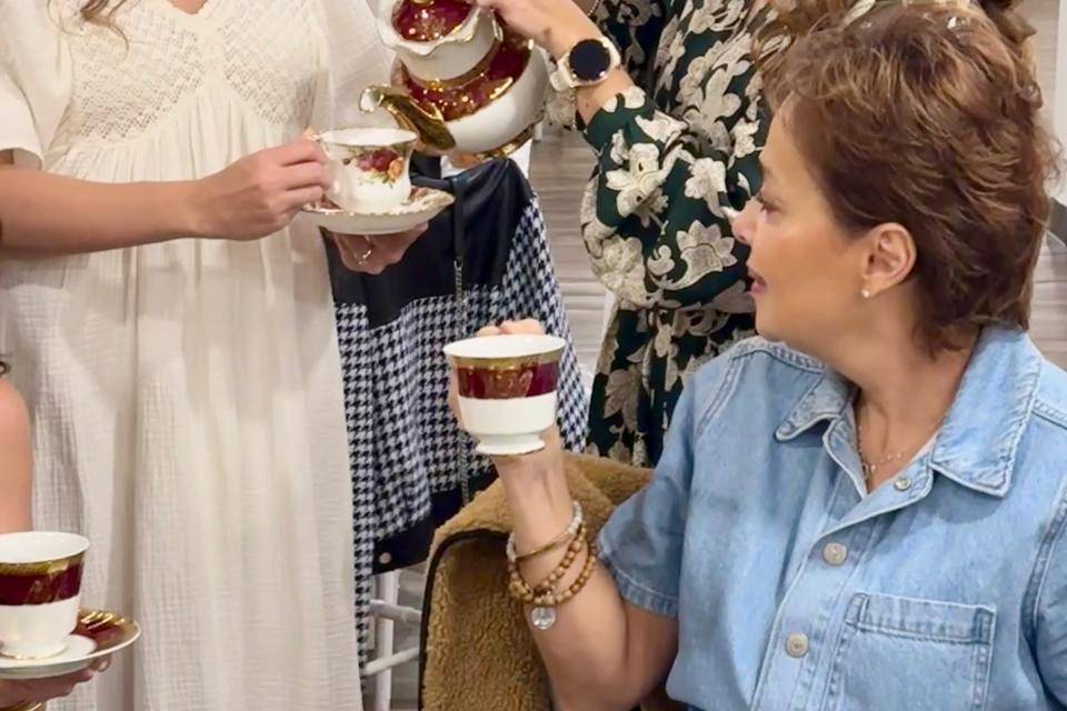 Té y postres para evento