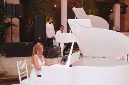 Performance en boda