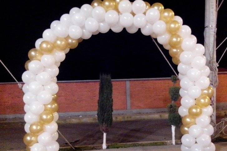 Arco con globos