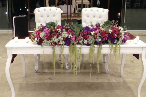 Mesa de los novios