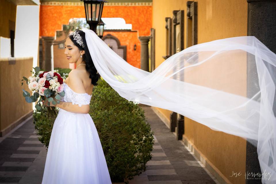 Bride photoshoot