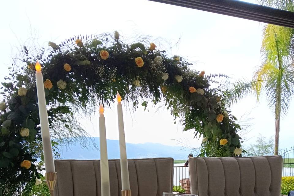 Detalle mesa principal