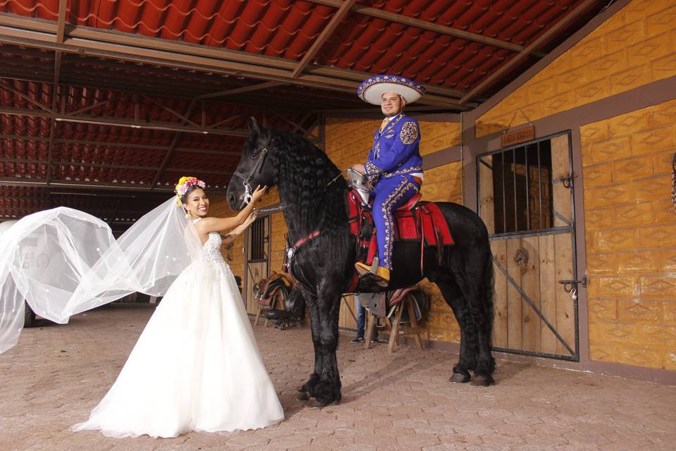 Boda temática mexicana