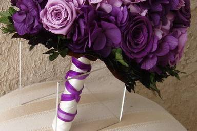 Ramo novia color de moda