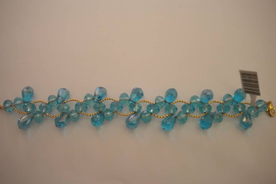 Pulsera ray perla cristal