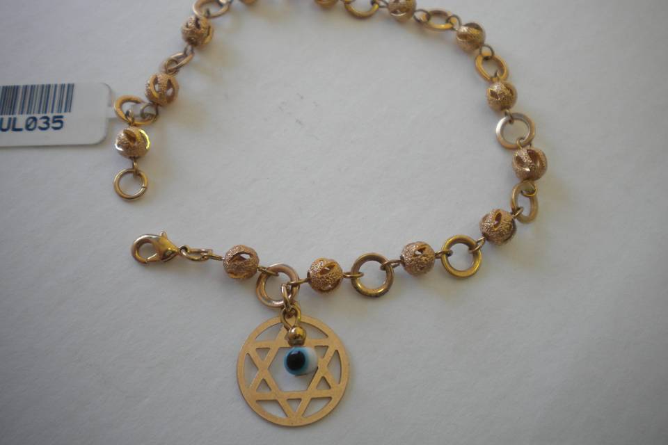 Pulsera laminado 14k