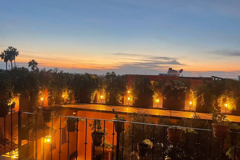 Jardineras terraza