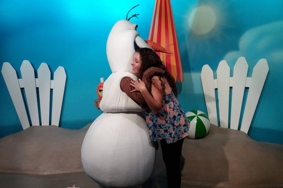 Olaf abrazo