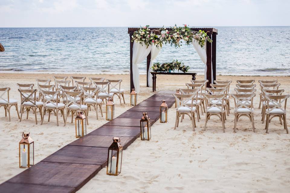 Ceremonia playa