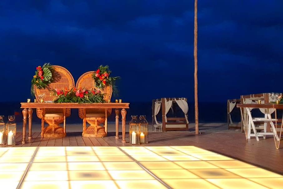 Mesa de novios