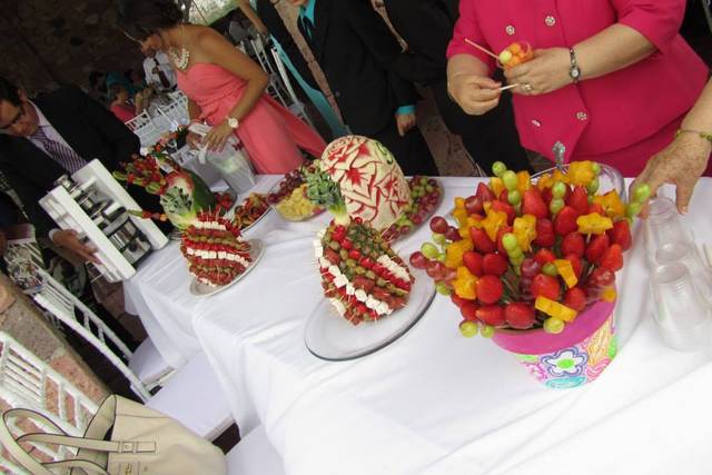 Mesa de fruta