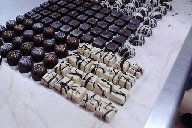 Confecciones de chocolate