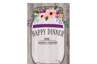 Happy dinner logo