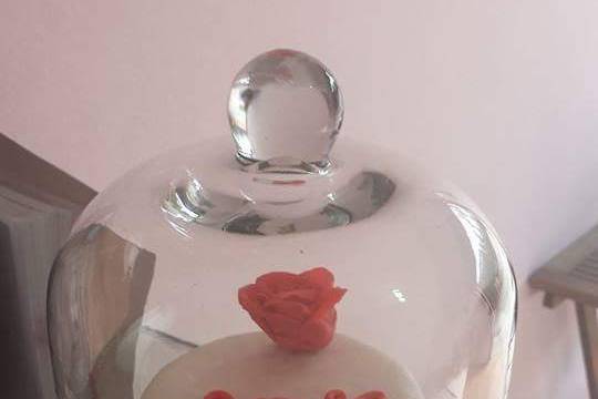 Pastel individual en fondant